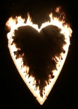 Brennendes Herz